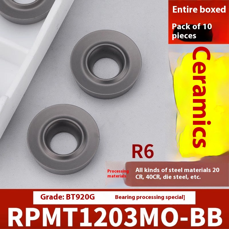 2042-CNC milling inserts, RPMW carbide R5 machining center, R4 milling machine, R6 milling inserts, RPMT round cutter cutters Shandong Denso Pricision Tools Co.,Ltd.